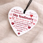 Soulmate Gifts For Anniversary Valentines Gift For Wife