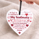 Soulmate Gifts For Anniversary Valentines Gift For Wife