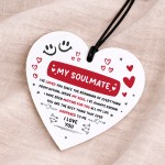 Valentines Day Gifts for Her, Him, My Soulmate, I Love You Gift