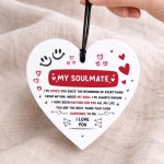 Valentines Day Gifts for Her, Him, My Soulmate, I Love You Gift