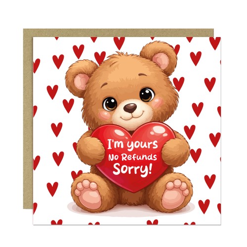 Funny Valentines Day Card Romantic Cards for Wife Husband