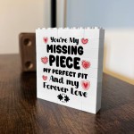 Valentine Day Love You Gifts for Girlfriend Boyfriend Block Valentine Day Love You Gifts for Girlfriend Boyfriend Block