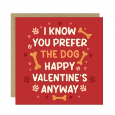 Funny Valentines Day Card Dog Themed Greetings Card For Him Her 