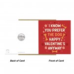 Funny Valentines Day Card Dog Themed Greetings Card For Him Her 