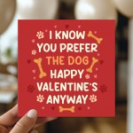 Funny Valentines Day Card Dog Themed Greetings Card For Him Her 
