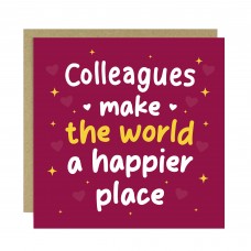 Birthday Card For Colleague With Kraft Envelope Leaving Job Card