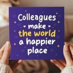 Card For Colleague With Kraft Envelope Birthday Leaving Job Card