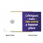 Card For Colleague With Kraft Envelope Birthday Leaving Job Card