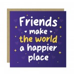 Birthday Card For Friend Best Friend With Kraft Envelope Birthday Card For Friend Best Friend With Kraft Envelope