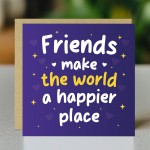 Birthday Card For Friend Best Friend With Kraft Envelope Birthday Card For Friend Best Friend With Kraft Envelope