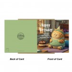 Funny Birthday Card For Her Him Square Birthday Card Funny Birthday Card For Her Him Square Birthday Card