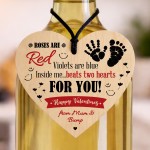 Valentines Day Gift For Daddy From Mummy And Bump Daddy To Be