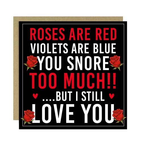 Funny Anniversary Valentine's Day Card Rude Card For Husband