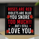 Funny Anniversary Valentine's Day Card Rude Card For Husband