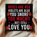 Funny Anniversary Valentine's Day Card Rude Card For Husband