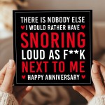 Funny Anniversary Card Rude Card For Husband Boyfriend Wife
