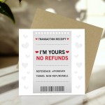 Funny Valentines Day Card Love Romantic Cards for Wife Husband
