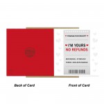 Funny Valentines Day Card Love Romantic Cards for Wife Husband