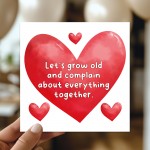 Funny Valentines Day Card For Him Her Birthday Card For Wife