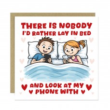 Funny Valentines Anniversary Card for Him Her Women Men