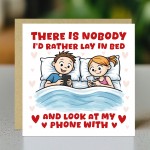 Funny Valentines Anniversary Card for Him Her Women Men