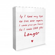 Valentines Day Gift Cute Building Block For Husband Wife