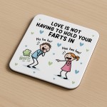 Funny Gift For Valentines Anniversary Birthday Drinks Coaster Funny Gift For Valentines Anniversary Birthday Drinks Coaster