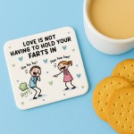 Funny Gift For Valentines Anniversary Birthday Drinks Coaster Funny Gift For Valentines Anniversary Birthday Drinks Coaster