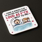 Funny Drinks Coaster Gift For Valentines Anniversary Birthday