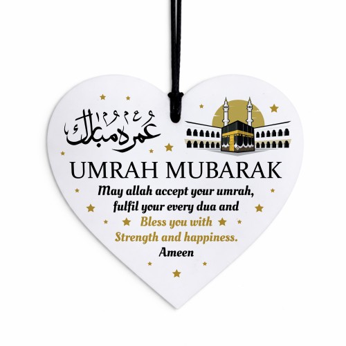 Umrah Mubarak Plaque Kaaba Acrylic Plaque Gift For Friend