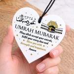 Umrah Mubarak Plaque Kaaba Acrylic Plaque Gift For Friend