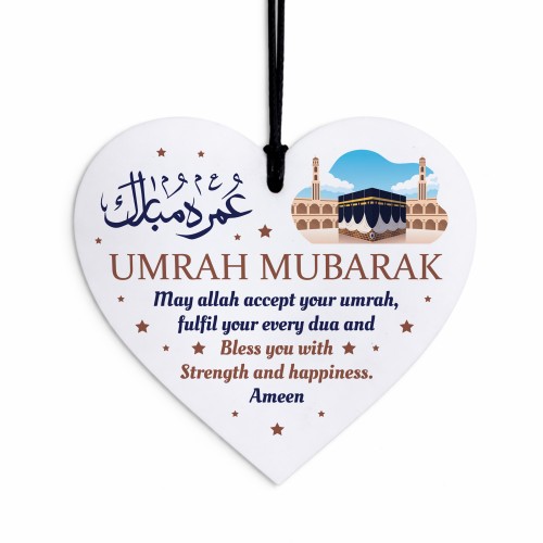 Umrah Mubarak Gifts Kaaba Acrylic Hanging Plaque Family Present