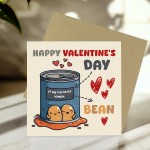 Funny Valentines Day Card Humorous My Favourite Human Bean Funny Valentines Day Card Humorous My Favourite Human Bean