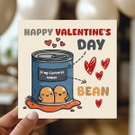 Funny Valentines Day Card Humorous My Favourite Human Bean Funny Valentines Day Card Humorous My Favourite Human Bean