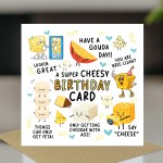 Super Cheesy Birthday Card For Him Colleague Dad Brother Uncle Super Cheesy Birthday Card For Him Colleague Dad Brother Uncle