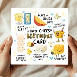 Super Cheesy Birthday Card For Him Colleague Dad Brother Uncle Super Cheesy Birthday Card For Him Colleague Dad Brother Uncle