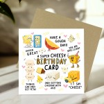 Super Cheesy Birthday Card For Her Colleague Mum Sister Auntie