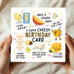 Super Cheesy Birthday Card For Her Colleague Mum Sister Auntie