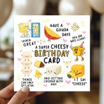 Super Cheesy Birthday Card For Her Colleague Mum Sister Auntie