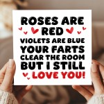 Joke Anniversary Card Valentines Day Card Funny Card For Husband