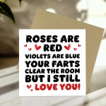 Joke Anniversary Card Valentines Day Card Funny Card For Husband