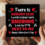 Funny Card For Husband Boyfriend Valentines Day Card For Him