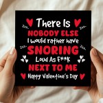 Funny Card For Husband Boyfriend Valentines Day Card For Him