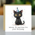Funny Cat Birthday Card For Men and Women, Cat Lover Card Funny Cat Birthday Card For Men and Women, Cat Lover Card