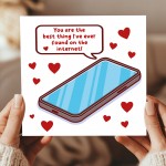 Funny Valentines Day Card for Him or Her Romantic Funny