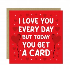 Funny Valentines Day Card for Him or Her Anniversary Card