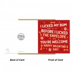 Funny Valentines Day Card From The Dog Amusing Valentines Card Funny Valentines Day Card From The Dog Amusing Valentines Card