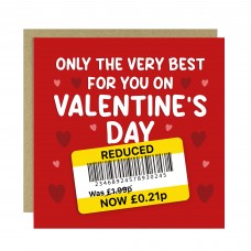 Funny Valentines Day Card Humorous Greetings Card Him Her