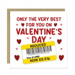 Funny Valentines Day Card Humorous Greetings Card For Boyfriend