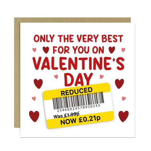 Funny Valentines Day Card Humorous Greetings Card For Boyfriend